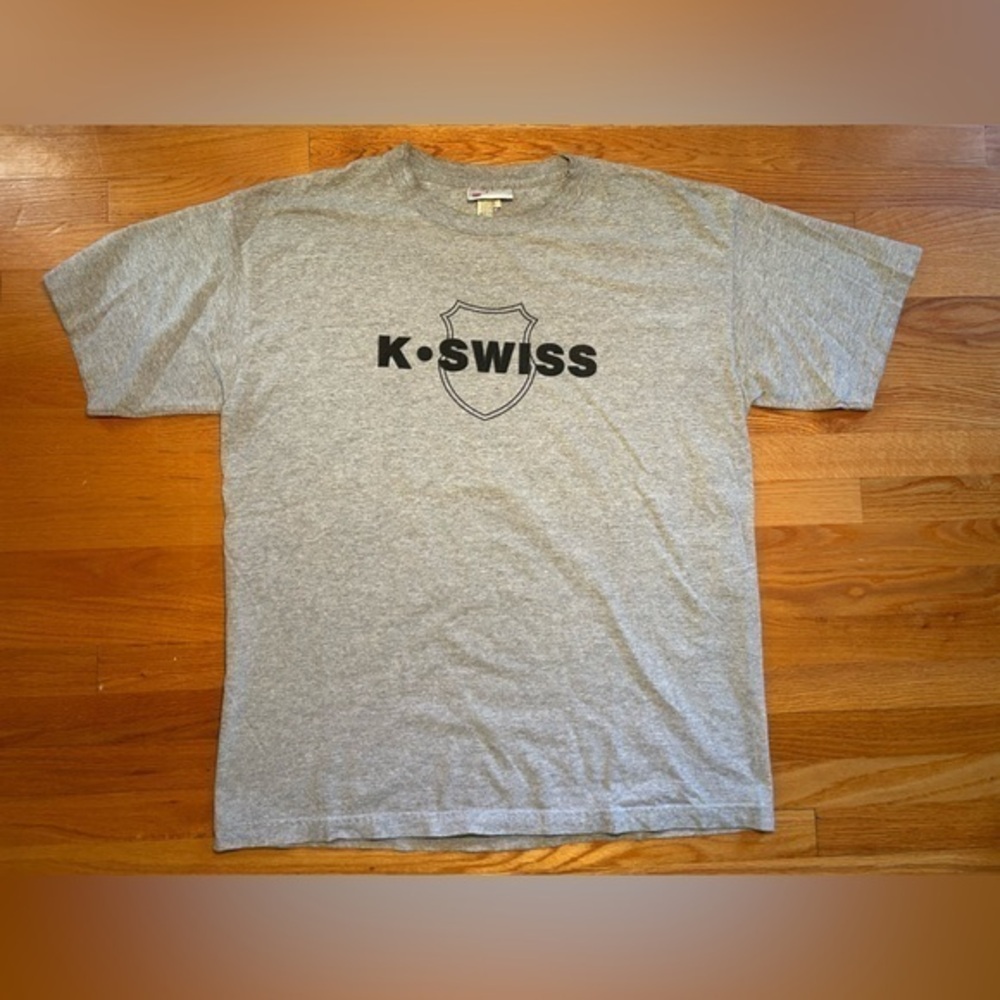 K-Swiss Vintage Graphic Tee Large